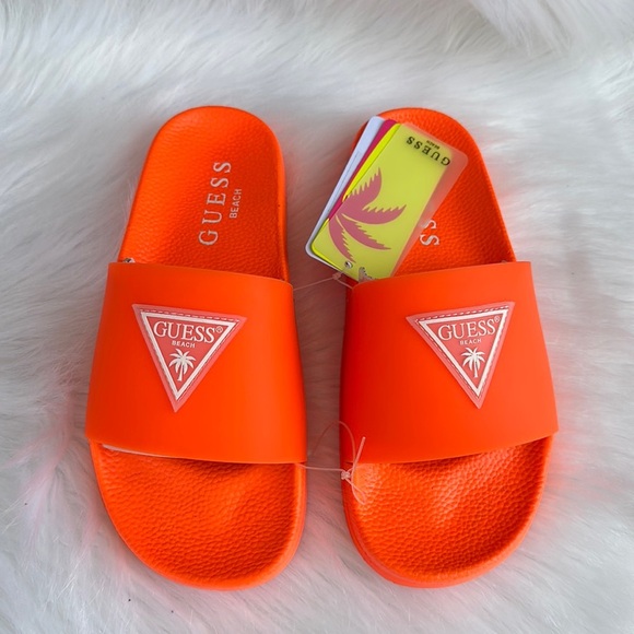 New GUESS Women,s/GIRLS Beach Sandals SZ 37 - Picture 1 of 6